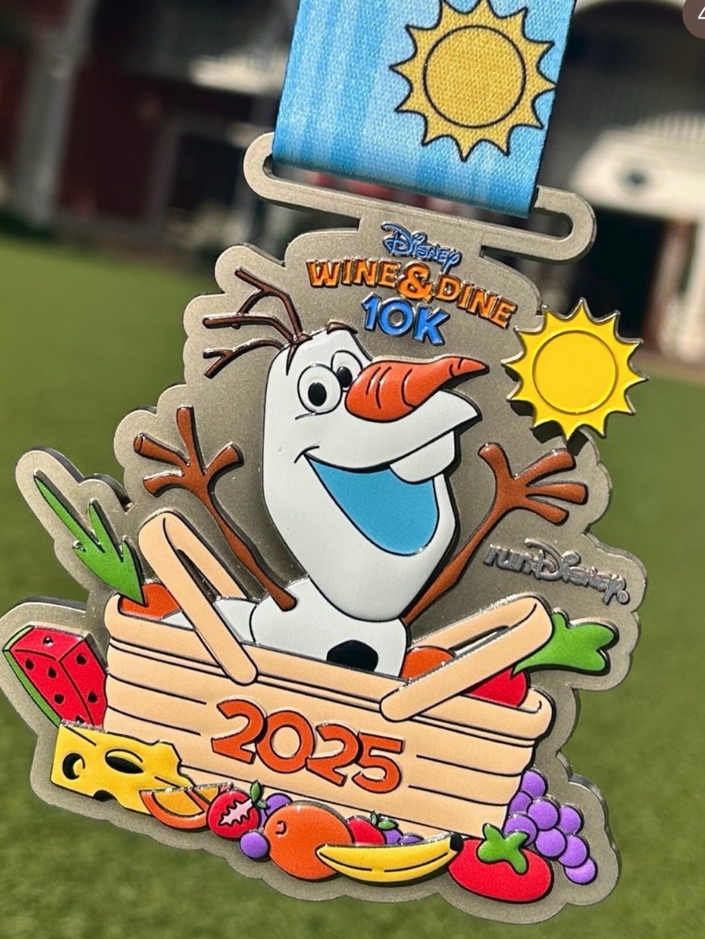RunDisney Wine & Dine 2025 10K Medal